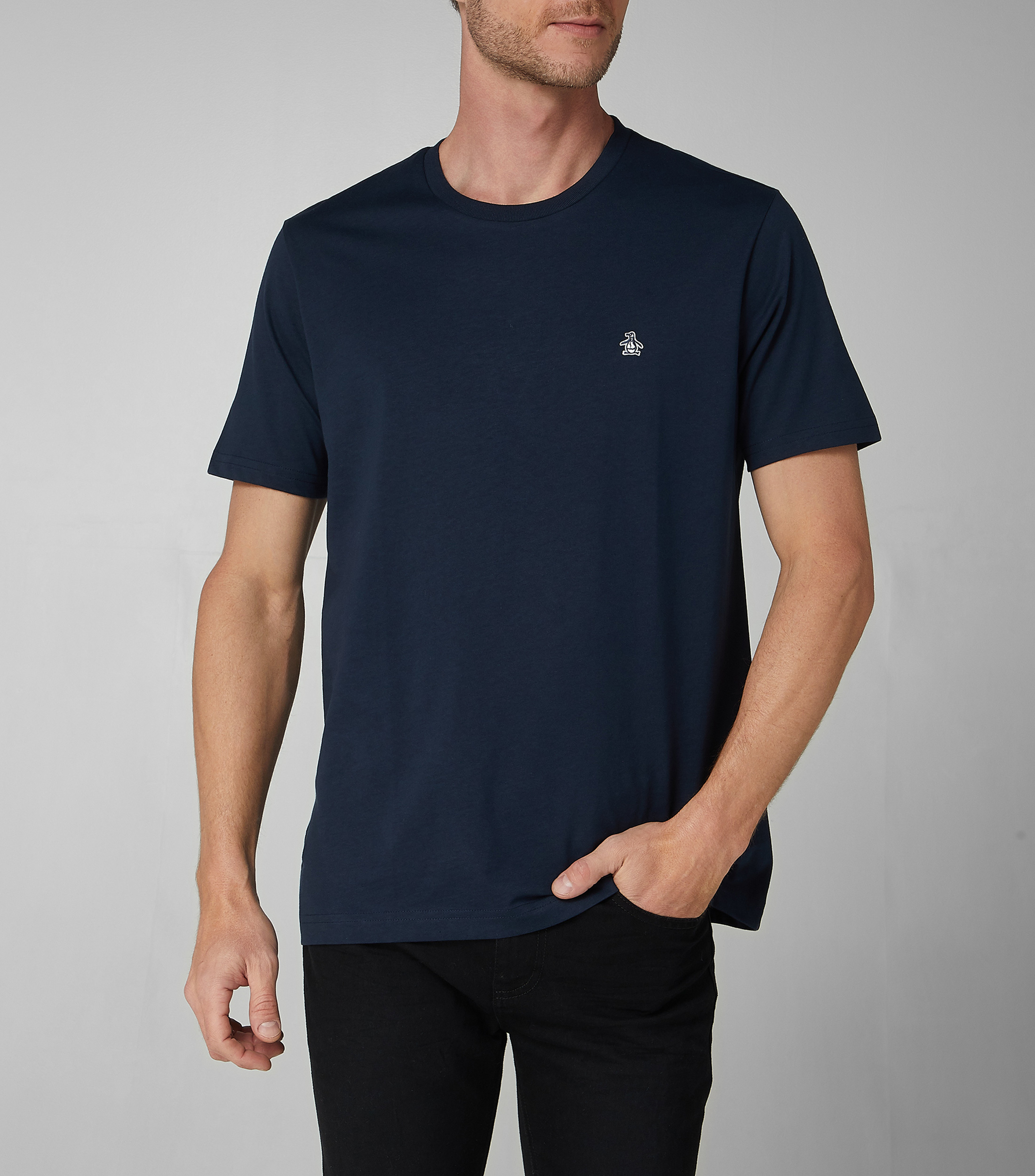 Playera de cuello redondo y manga corta Hombre